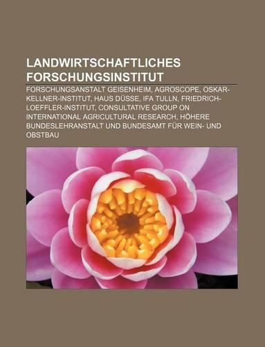 Landwirtschaftliches Forschungsinstitut