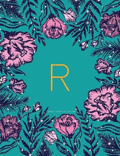 R Journal to Write in - Teal Pink