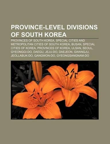 Province-Level Divisions of South Korea