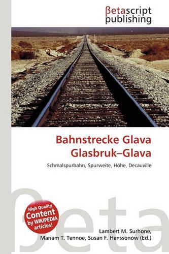 Bahnstrecke Glava Glasbruk-Glava