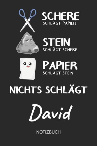 Nichts schlägt - David - Notizbuch