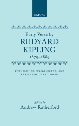 Early Verse, 1879-89