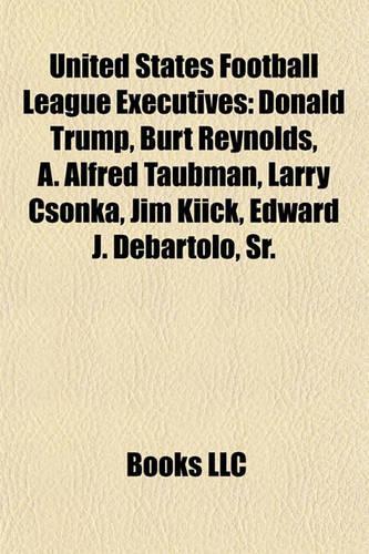 United States Football League Executives