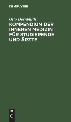 Kompendium Der Inneren Medizin Für Studierende Und Ärzte