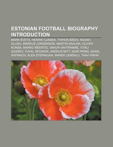 Estonian Football Biography Introduction