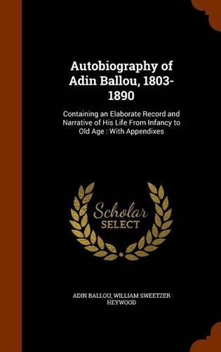 Autobiography of Adin Ballou, 1803-1890
