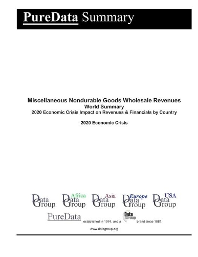 Miscellaneous Nondurable Goods Wholesale Revenues World Summary