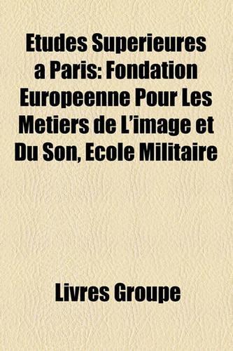Etudes Superieures a Paris