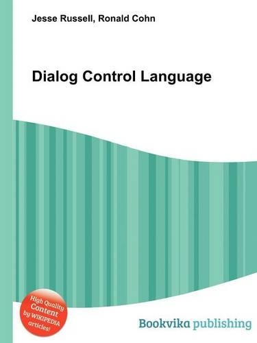 Dialog Control Language