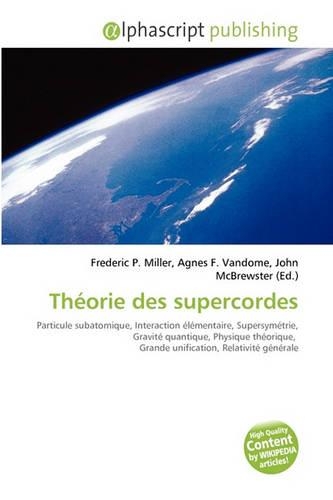 Theorie Des Supercordes