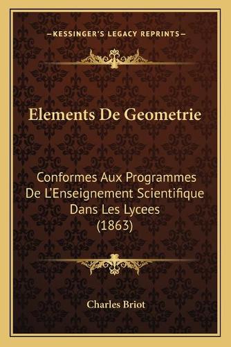 Elements De Geometrie