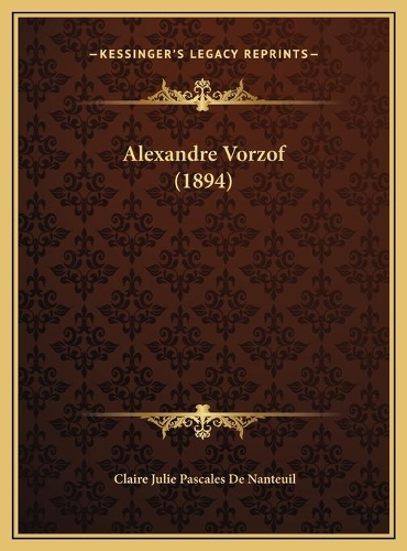 Alexandre Vorzof (1894)