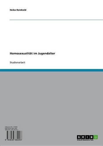 Homosexualitat Im Jugendalter