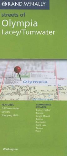 Rand McNally Streets of Olympia, Lacey/Tumwater, WA