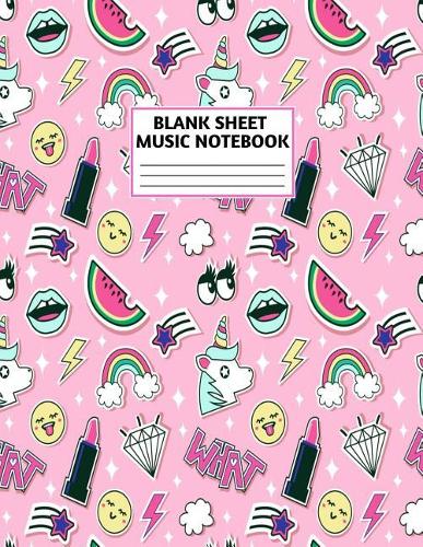 Blank Sheet Music Notebook