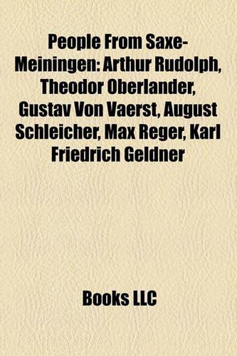 People from Saxe-Meiningen