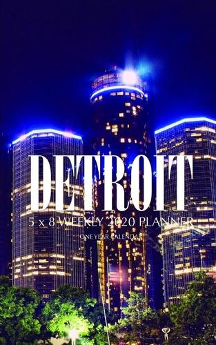 Detroit 5 x 8 Weekly 2020 Planner