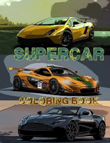 Supercar Coloring Book