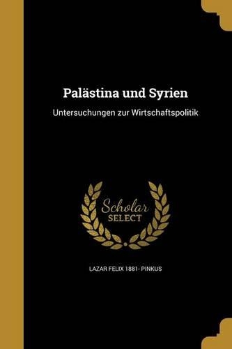 Palästina und Syrien