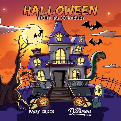 Halloween libro da colorare: Per bambini di età 4-8, 9-12