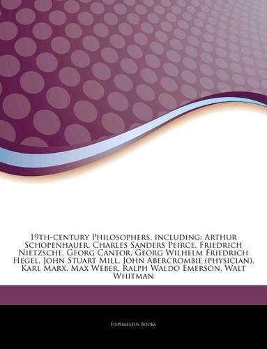 Articles on 19th-Century Philosophers, Including