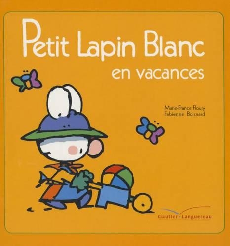 Petit Lapin Blanc En Vacances