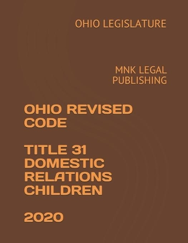 Ohio Revised Code Title 31 Domestic Relations Children 2020