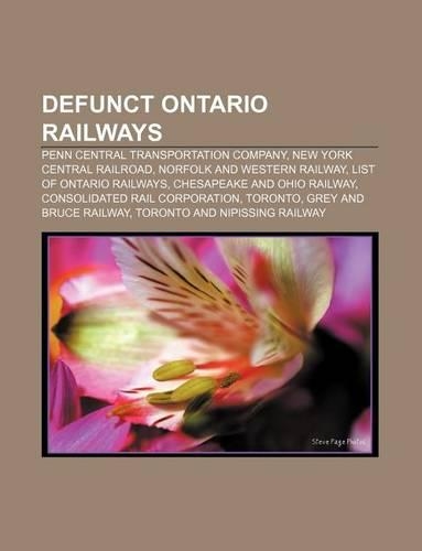 Defunct Ontario Railways
