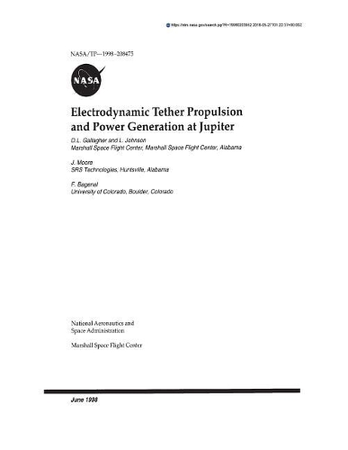 Electrodynamic Tether Propulsion and Power Generation at Jupiter