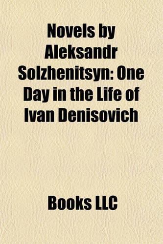 Novels by Aleksandr Solzhenitsyn (Study Guide)