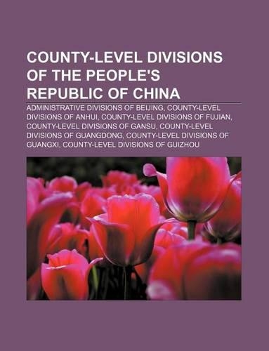 County-Level Divisions of the People's Republic of China