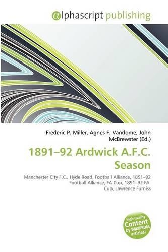 1891-92 Ardwick A.F.C. Season