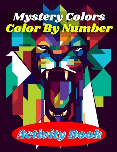Mystery Colors Color By Number Activity Book