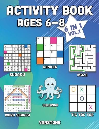 Activity Book Ages 6-8