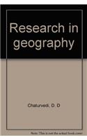 Research In Geography