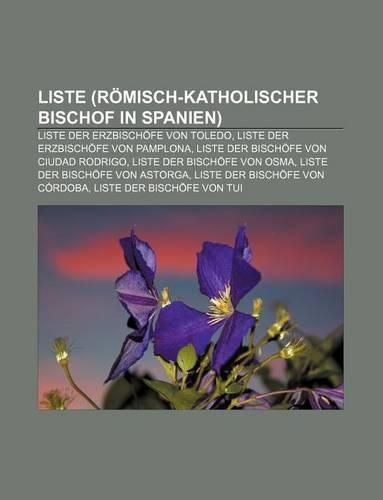 Liste (Romisch-Katholischer Bischof in Spanien)