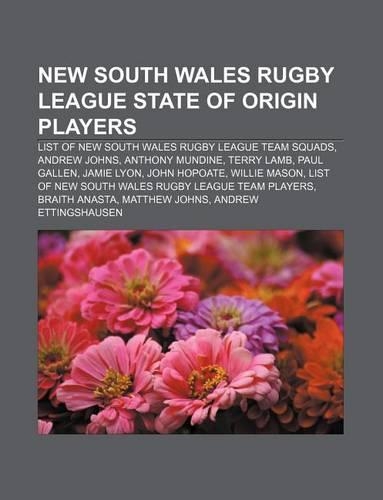 New South Wales Rugby League State of Origin Players