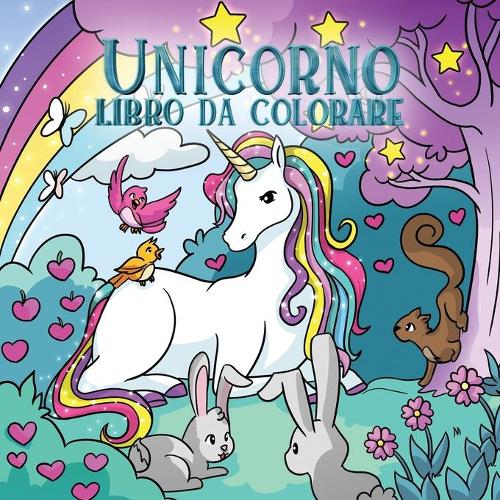 Unicorno libro da colorare
