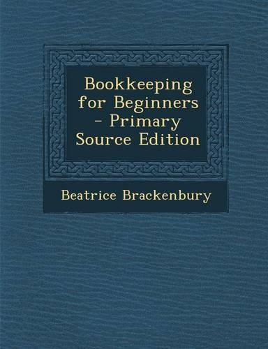 Bookkeeping for Beginners