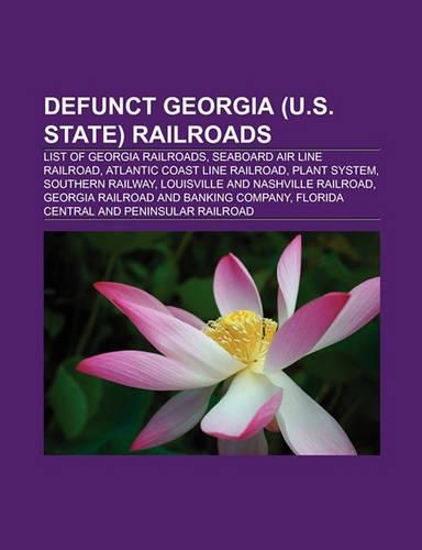 Defunct Georgia (U.S. State) Railroads