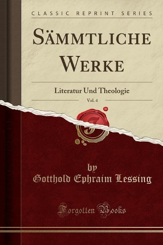 Sämmtliche Werke, Vol. 4
