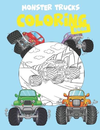 Monster Trucks Coloring Book