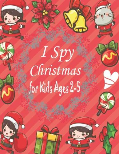 I Spy Christmas Book for Kids Ages 2-5