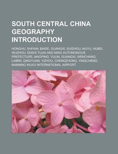 South Central China Geography Introduction
