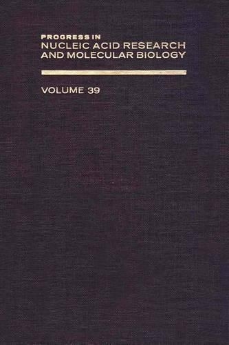 Prog Nucleic Acid Res&molecular Bio V39