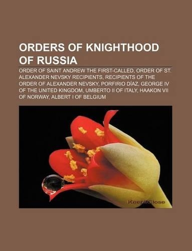Orders of Knighthood of Russia