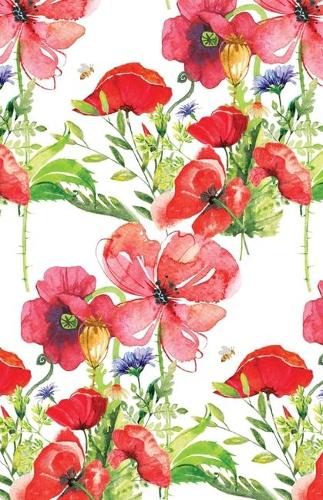 Bullet Journaling Notebook Tropical Hibiscus Floral