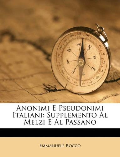 Anonimi E Pseudonimi Italiani