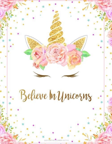 2019 Monthly Planner 8.5 x 11