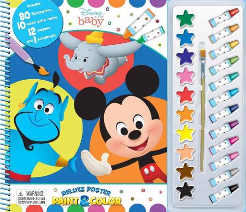 Disney Baby Deluxe Poster Paint & Color
